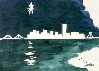 1997 Star shining over Manama skyline.
